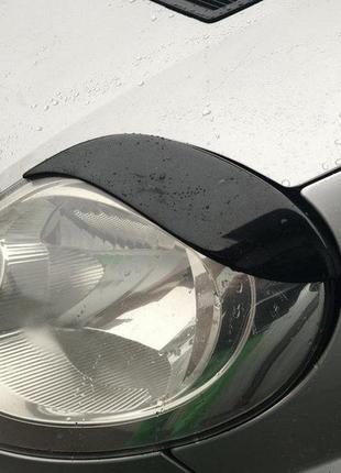 Реснички fly-style черный лак для renault trafic 2001-2015 гг