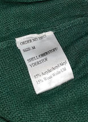 🌿1+1=3 брендовый темно-зеленый шерстяной теплый свитер joules, размер 46 - 486 фото