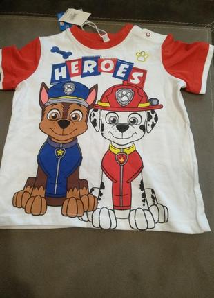 Футболка paw patrol