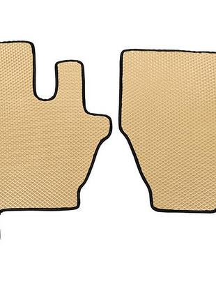 Коврики eva только для всу (бежевые) для daewoo novus