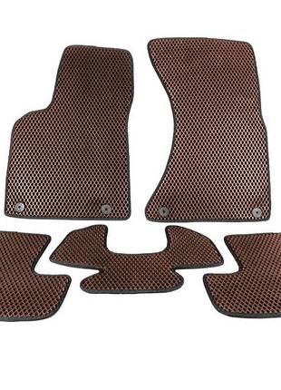 Коврики eva (коричневые) для ауди q5 2008-2017 гг