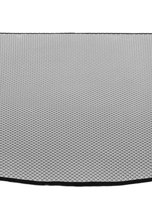 Килимок багажника стандарт (eva, сірий, поліуретановий) для volkswagen caddy 2015-2020 рр