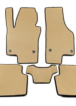 Коврики eva (бежевый) для volkswagen jetta 2011-2018 гг