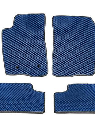 Килимки eva (синій) для toyota corolla verso 2004-2009