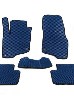 Килимки eva (синій) для volkswagen e-tharu