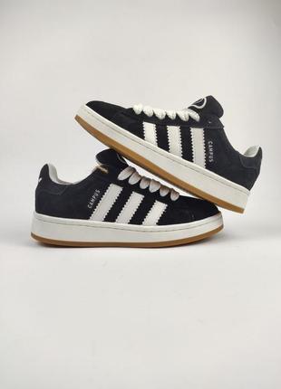 Adidas campus 00s black white5 фото