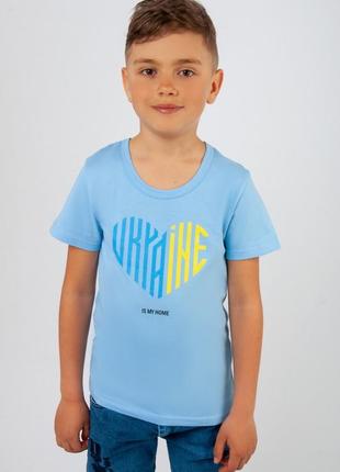 Детская патриотическая футболка, футболка для детей с патриотическим принтом, хлопковая футболочка5 фото