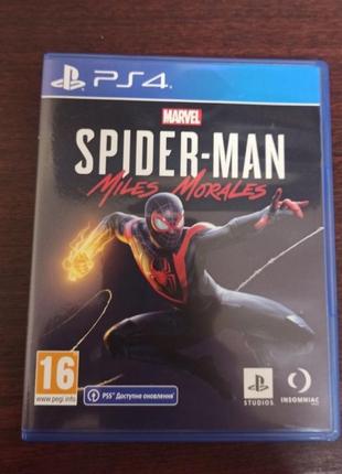 Spider-man: miles morales ps4/ps5 человек-паук майлз моралес