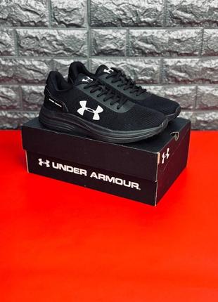 Мужские кроссовки under armour кроссовки чёрного цвета4 фото