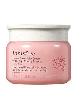 Innisfree - jeju cherry blossom jelly cream - гелевый крем для лица - 50ml1 фото