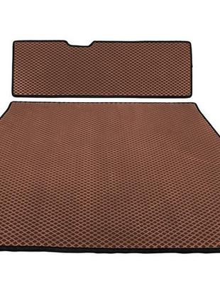 Коврик багажника v-2 (eva, 5 мест, коричневый) для toyota land cruiser 200
