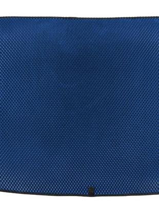 Килимок в багажник eva (великий, синій) для toyota highlander 2013-2019 рр