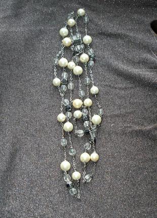 Длинное ожерелье в стиле кардеко2 фото