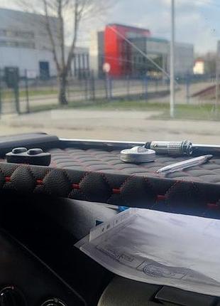 Полка на панель (eco-red) для volkswagen lt 1998-2023 гг
