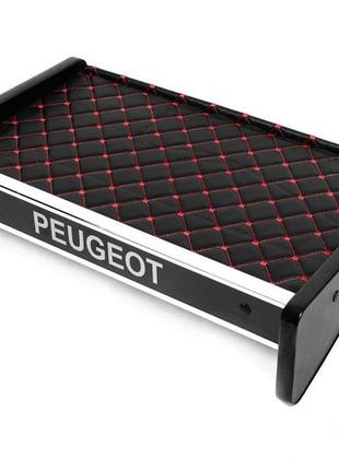Полка на панель (eco-red) 2014-2023 для peugeot boxer 2006-2023 и 2014-2023 гг