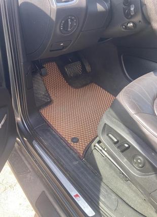 Коврики eva (кирпичные) 3 ряда (6 ковриков) для ауди q7 2005-2015 гг