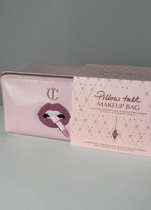 Лімітована косметичка charlotte tilbury - pillow talk makeup bag оригінал