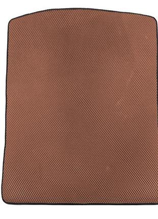 Коврик багажника v2 maxi (eva, полиуретановый, коричневый) для volkswagen caddy 2004-2010 гг