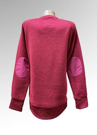 Фірмовий джемпер светр на флісі з v-подібним вирізом горловини3 фото