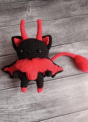 Мягкая игрушка devil cat4 фото