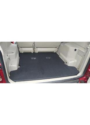 Коврик багажника (eva, черный) для mitsubishi pajero wagon iv