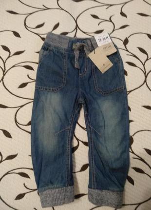 Джинси (100% бавовна) на хлопчика 1,5-2 років, фірми denim co