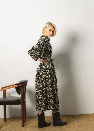 Сукня oversize у квітковий принт2 фото