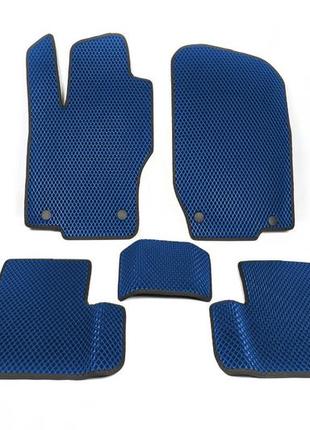 Коврики eva (синий) для mercedes ml w164