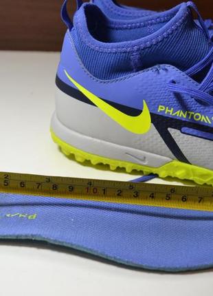 Nike phantomfile2 academy df tf 35.5р стоноги бутси бампи футзалки7 фото