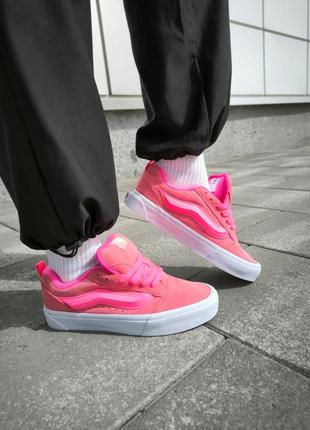 Vans knu skool acid pink