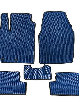 Коврики (eva, синий) для nissan qashqai 2007-2010 гг
