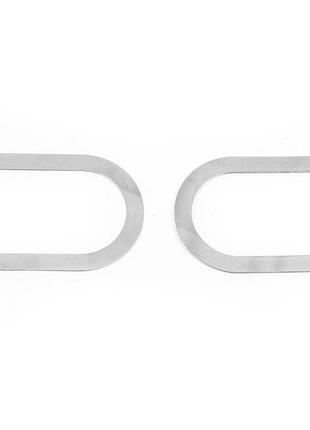 Обводка поворотника (2 шт, нерж) для volkswagen golf 4