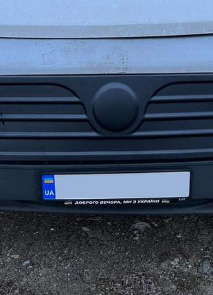 Зимняя решетка (2006-2014) глянцевая для fiat ducato 2006-2024 и 2014-2024 гг