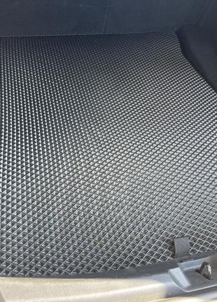 Коврик багажника задний eva (черный) для tesla model 3