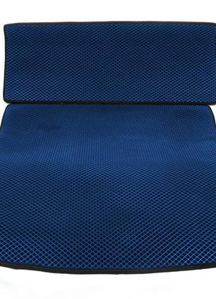 Коврик багажника v1 maxi (eva, полиуретановый, синий) для volkswagen caddy 2010-2015 гг