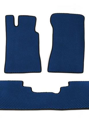 Килимки eva (синій) передні -2024 задній суцільний для toyota land cruiser 70
