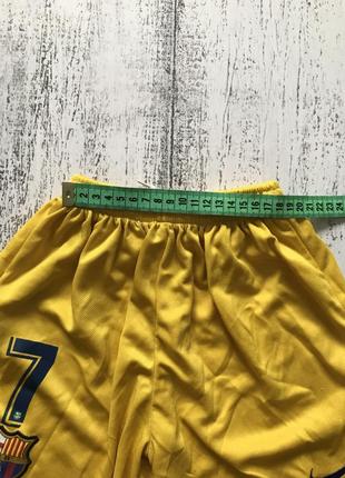 Крутые шорты для футбола fcb nike размер 6-7лет3 фото