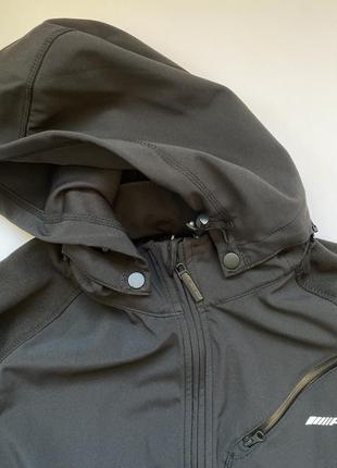 Мужская флисовая куртка ветровка soft shell софтшел amg mercedes benz3 фото