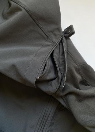 Мужская флисовая куртка ветровка soft shell софтшел amg mercedes benz6 фото
