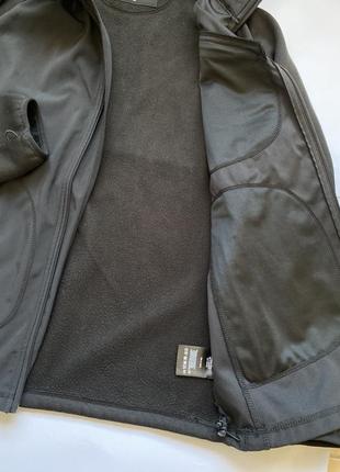 Мужская флисовая куртка ветровка soft shell софтшел amg mercedes benz7 фото