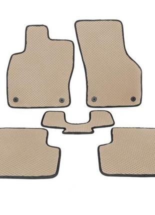 Коврики eva (бежевые) для ауди a3 2012-2020 гг