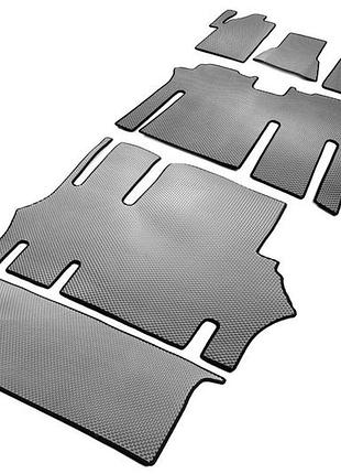 Коврики eva v2 (полный салон, серые) для mercedes viano 2004-2015 гг