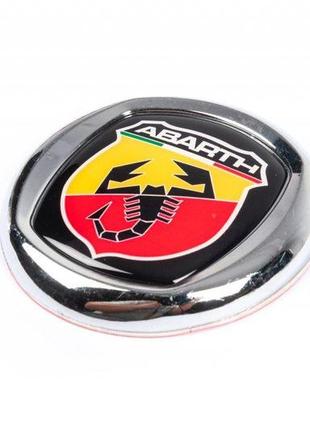 Значок (abarth, самоклейка) 75 мм для fiat sedici 2006-2024 гг