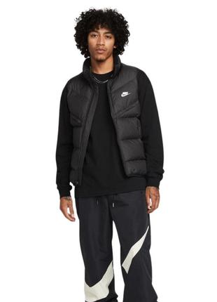 Оригинальная жилетка мужская nike m nk sf wr pl-fld vest primaloft fb8193-010