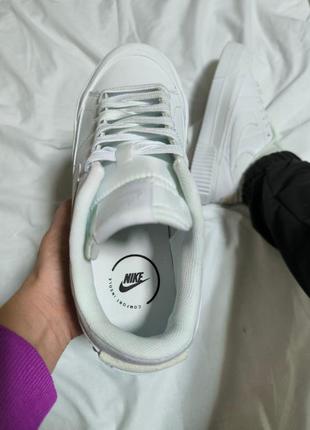 Nike court legacy lift white3 фото
