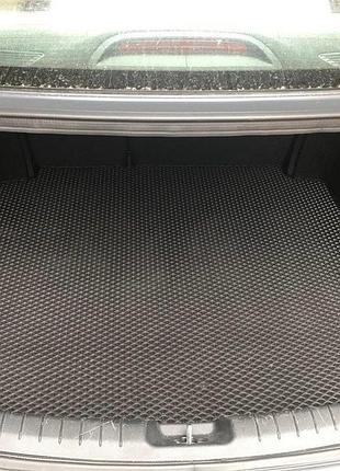 Коврик багажника (черный, eva, полиуретановый) для hyundai elantra 2015-2020 гг