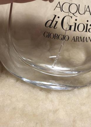 Armani acqua di gioia 50 ml флакон на 1 пшик армани аква ди гоя2 фото