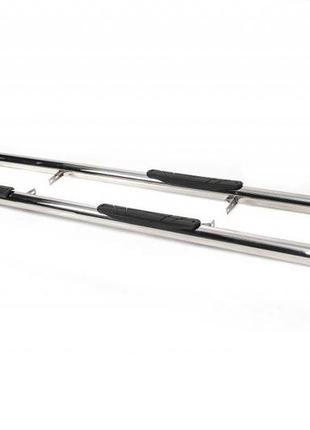 Бічні труби (2 шт., нерж.) d51, коротка база для citroen jumpy 1996-2007 років