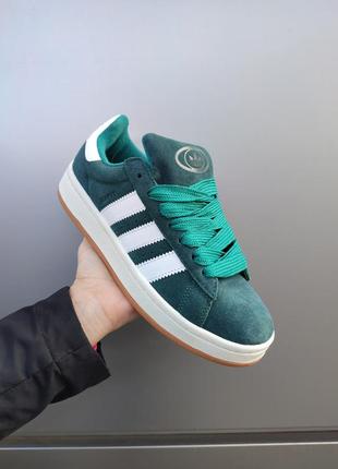 Adidas campus 00s green1 фото