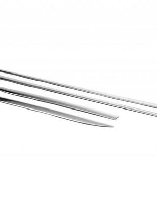 Молдинг (4 шт, нерж) для hyundai elantra 2015-2020 гг